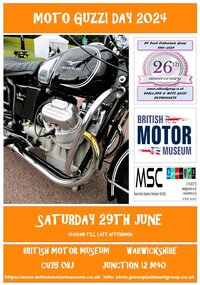 2024 Moto Guzzi Day Event Poster